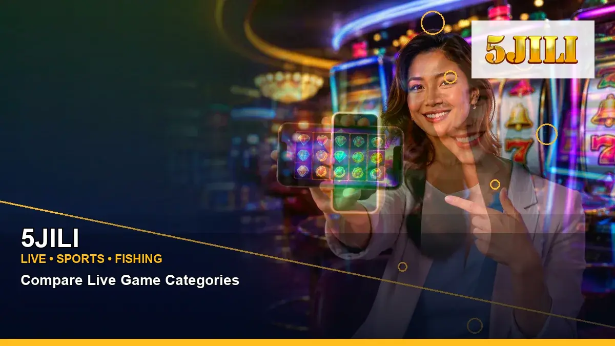 5JILI wide-action gold jackpot slot games highlighting mobile-friendly casino play