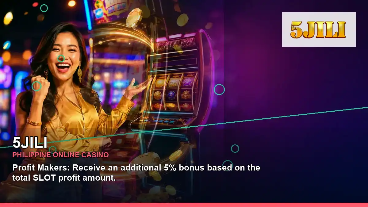 5JILI high-energy play phone mobile casino games in a left close-up layout for Philippine players